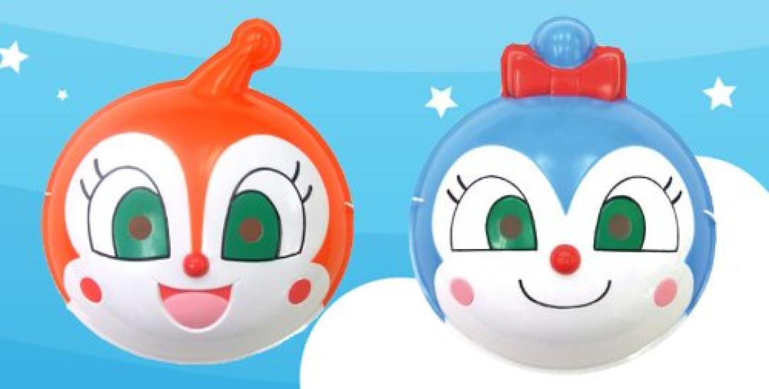 

Mask Set Set with Fun Goods Dokin-chan & Kokin-chan [Let s Go! Anpanman] / (Paper Balloons)