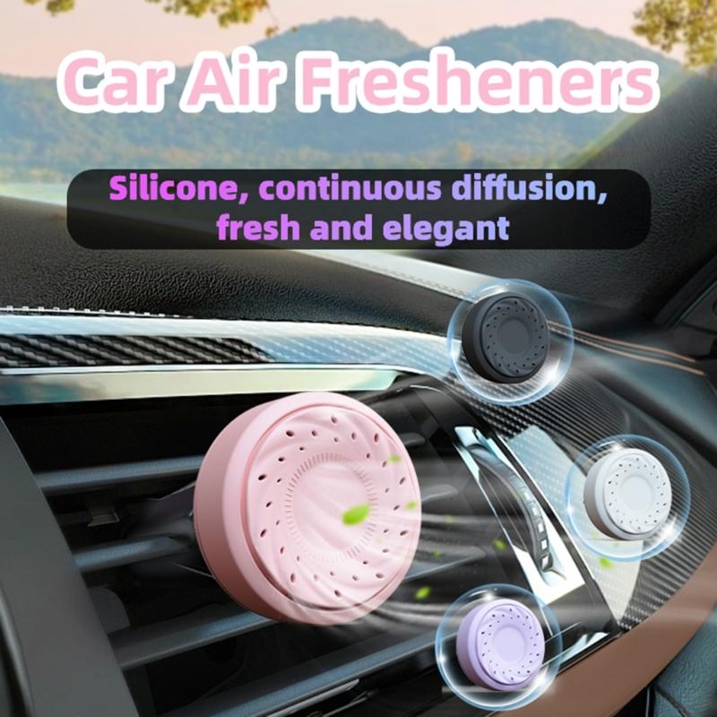 Car Air Freshener Diffusers Ourlets Clip for Car Decorations Accessory Perfumes Clip for Car, Office, Kitchen, Bathroom