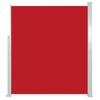 VidaXL Auvent latéral rétractable 120 x 300 cm Rouge