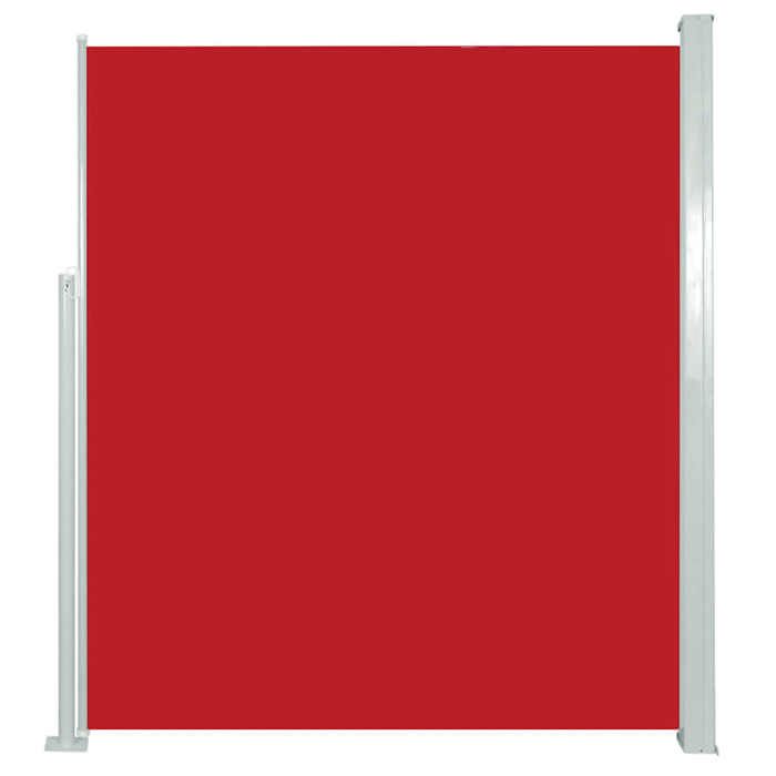 VidaXL Auvent latéral rétractable 120 x 300 cm Rouge