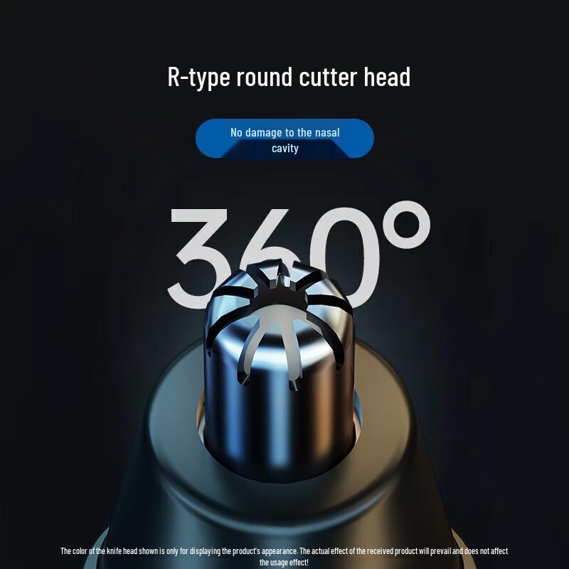 Aux Rechargeable Nose Hair Trimmer for Men