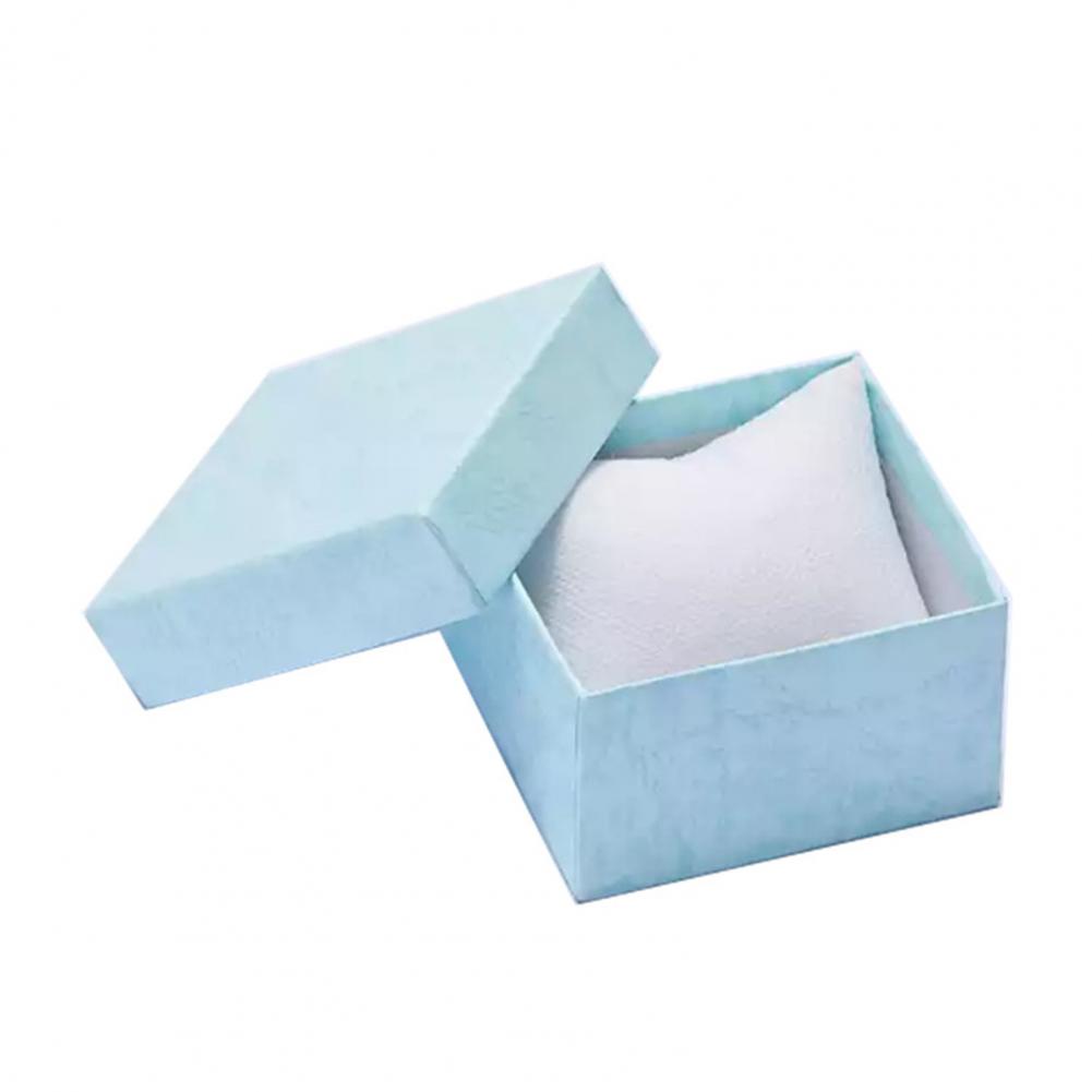 Jewelry Organizer Fine Texture Shockproof Display Cardboard Jewelry Storage Box   Gift Box  for Travel