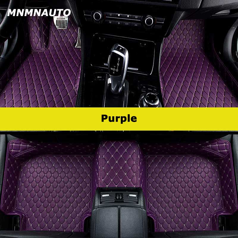 MNMNAUTO Custom Car Floor Mats For Toyota FJ Cruiser Auto Carpets Foot Coche Accessorie FJ Cruiser фиолетовый