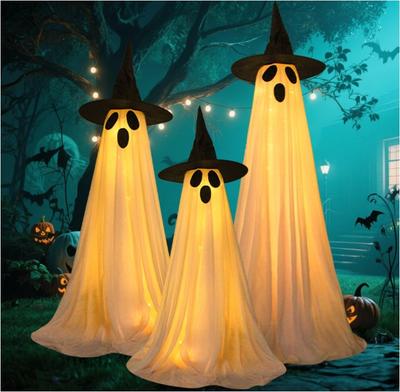 3 Pack Halloween Outdoor Decoration, Halloween Party Decoration With Remote Control, LED String Lights For Indoor And Outdoor, Porch, Patio, Garden