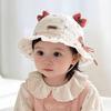 Spring & Autumn Baby Girl Cartoon Bucket Hat with Sun Protection