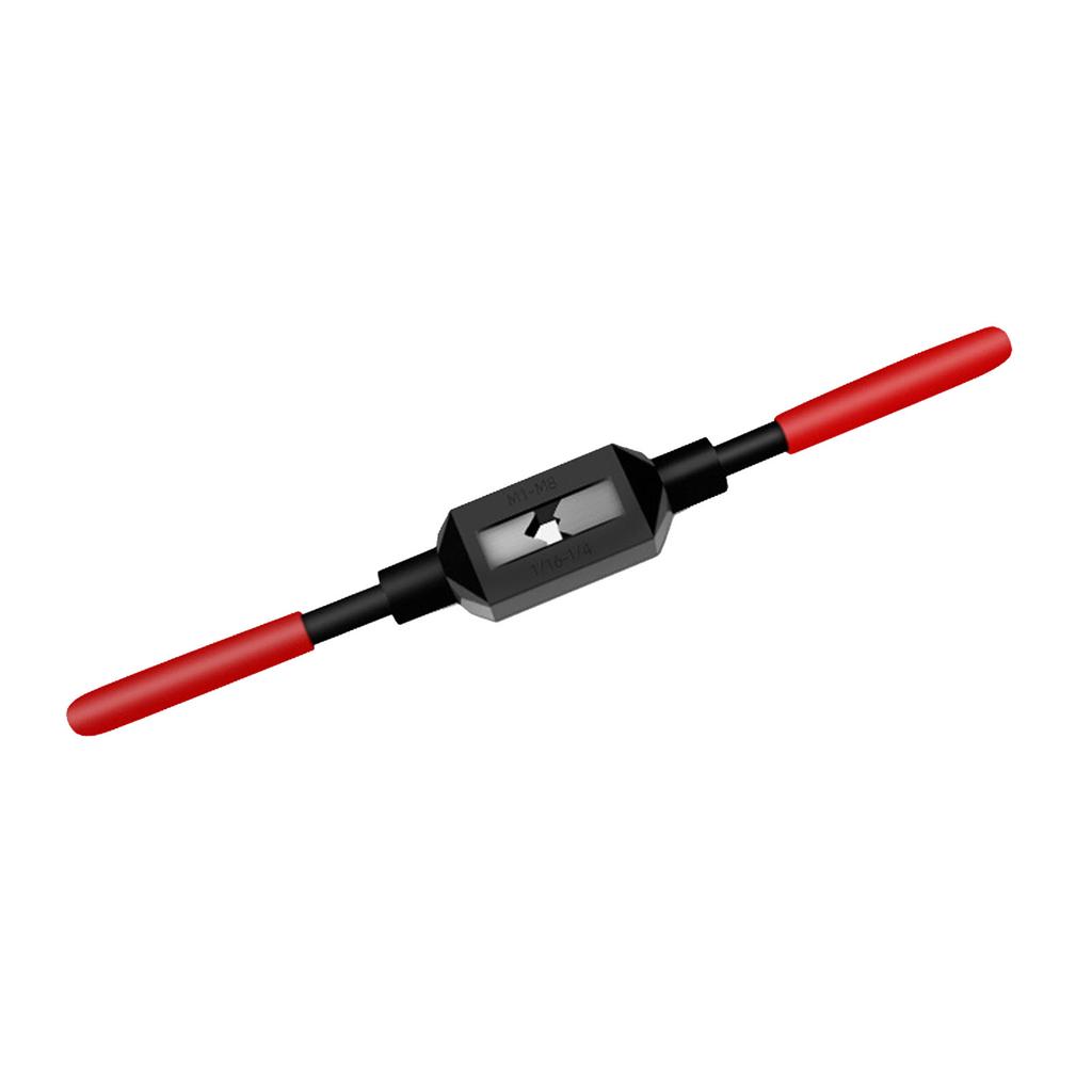 Tap Wrench High Speed Steel Secure Clamping Adjustable Tap Wrench Handle for M1 M8 Taps M1 M8