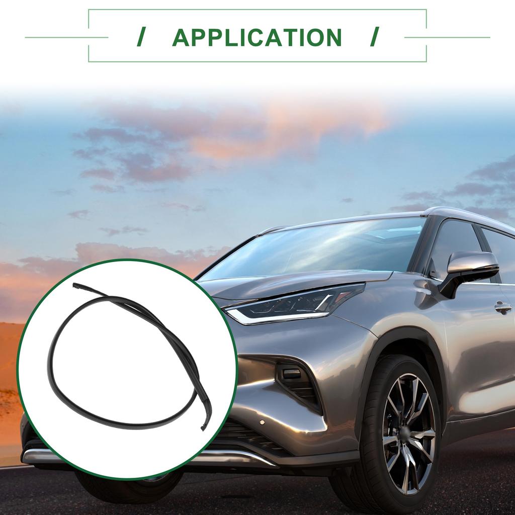 Motoforti Taklist Værlist Takpynt Soltakstetning for Toyota Yaris Hatchback 2006-2011