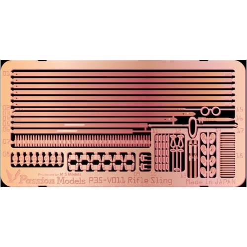 

Passion Models 1/35 German General-Purpose Sling Etched Parts Set for Plastic Models P35V-011