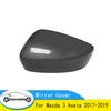 Door Rearview Mirror Cover Cap Housing For Mazda 3 Axela 2017- Car Accessories