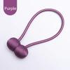 Headphone Curtain Strap with Light Luxury and High-grade Strap Magnetic Curtain Buckle Ring Bed Curtain Folding Rope Strap