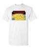 Retro Reise T-Shirt Vtg Kunst Souvenir Nebraska Corn Husker Staat Tourist