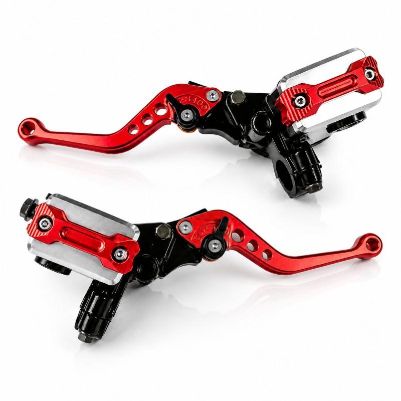 CNC Aluminum Motorcycle Front Brake Master Cylinder 22mm Hydraulic Disc Pump Off-Road ATV Dirt Bike Upgrade