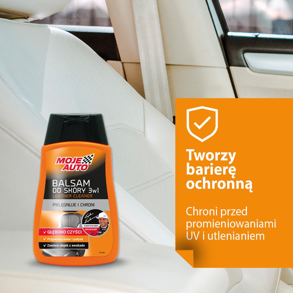 012801 Moje Auto - Balsam Do Czyszczenia Skóry 3W1 250Ml