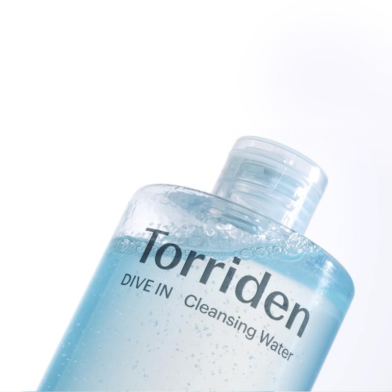 Torriden Dive-In Cleansing Water 400ml [Official/Authentic Product] Moisturizing Makeup Remover Cleansing Emulsion Hyaluronic Acid Pore Cleanser Refre
