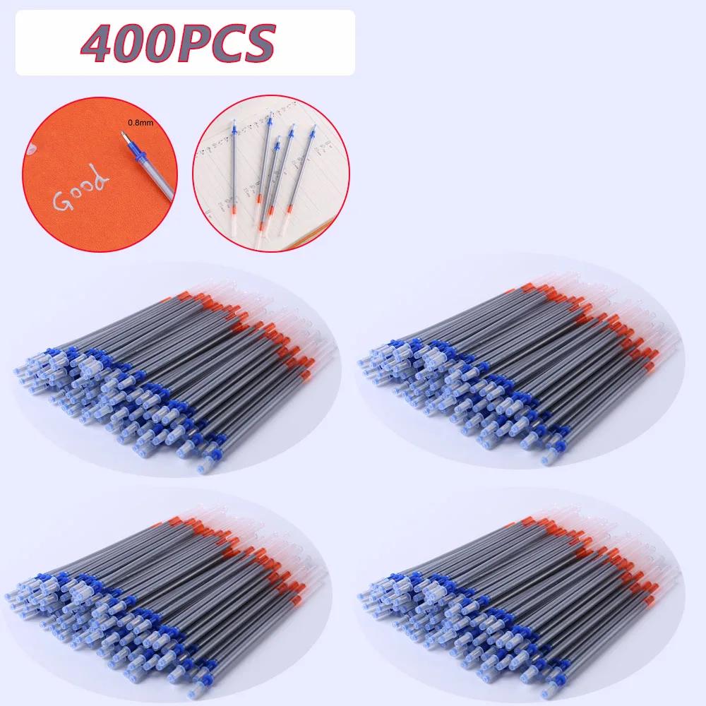 500-100pcs Mercury Refillable Pen Water Erasable Pens Fabric Leather Craft Refill Pen for Leather Embroidery Fabric Sewing Tools
