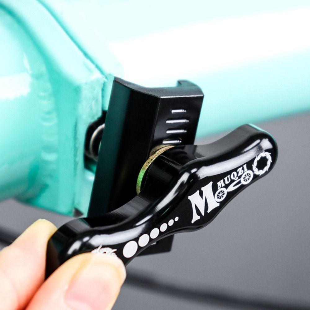 Aluminum Zinc Zinc Alloy Folding Bike Hinge Levers 65-60-21mm Folding Bicycle Accessory  Bicycle Maintenance