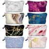 Pattern Marble Portable Makeup Bag Multi Functional Large Capacity Wash Pouch