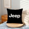 J-Jeep-ES Logo Coole Auto Kussenhoes Huis Kantoor Handig Scandinavische Eenvoud Populair Met Rits Kussenhoes