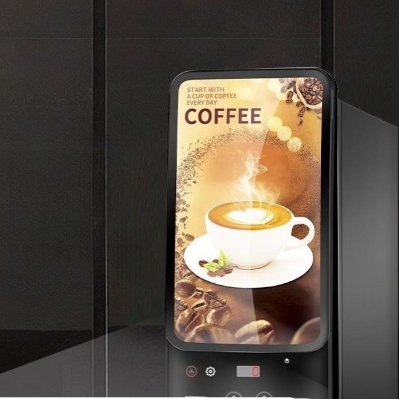Kaffeemaschine Kommerziell Vollautomatisch Instantkaffee Milchtee Alles-in-einem Maschine Selbstbedienungsmaschine Für Büro