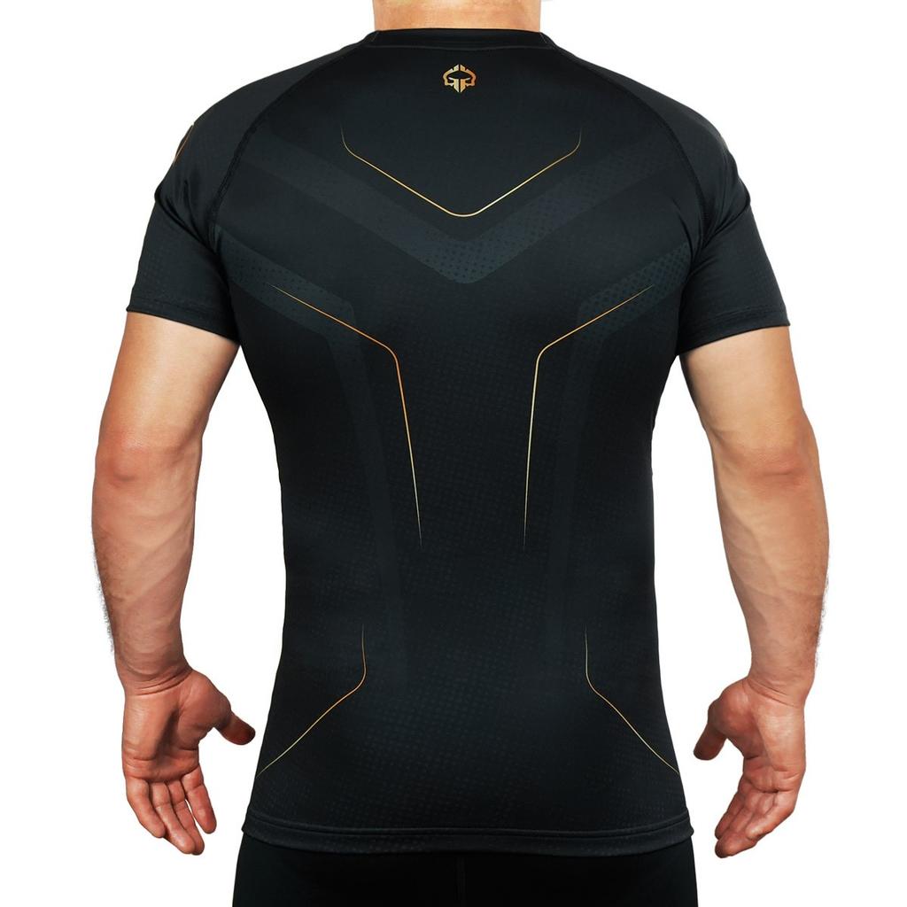 Ground Game Gold 2.0 XL Short Sleeve Rashguard