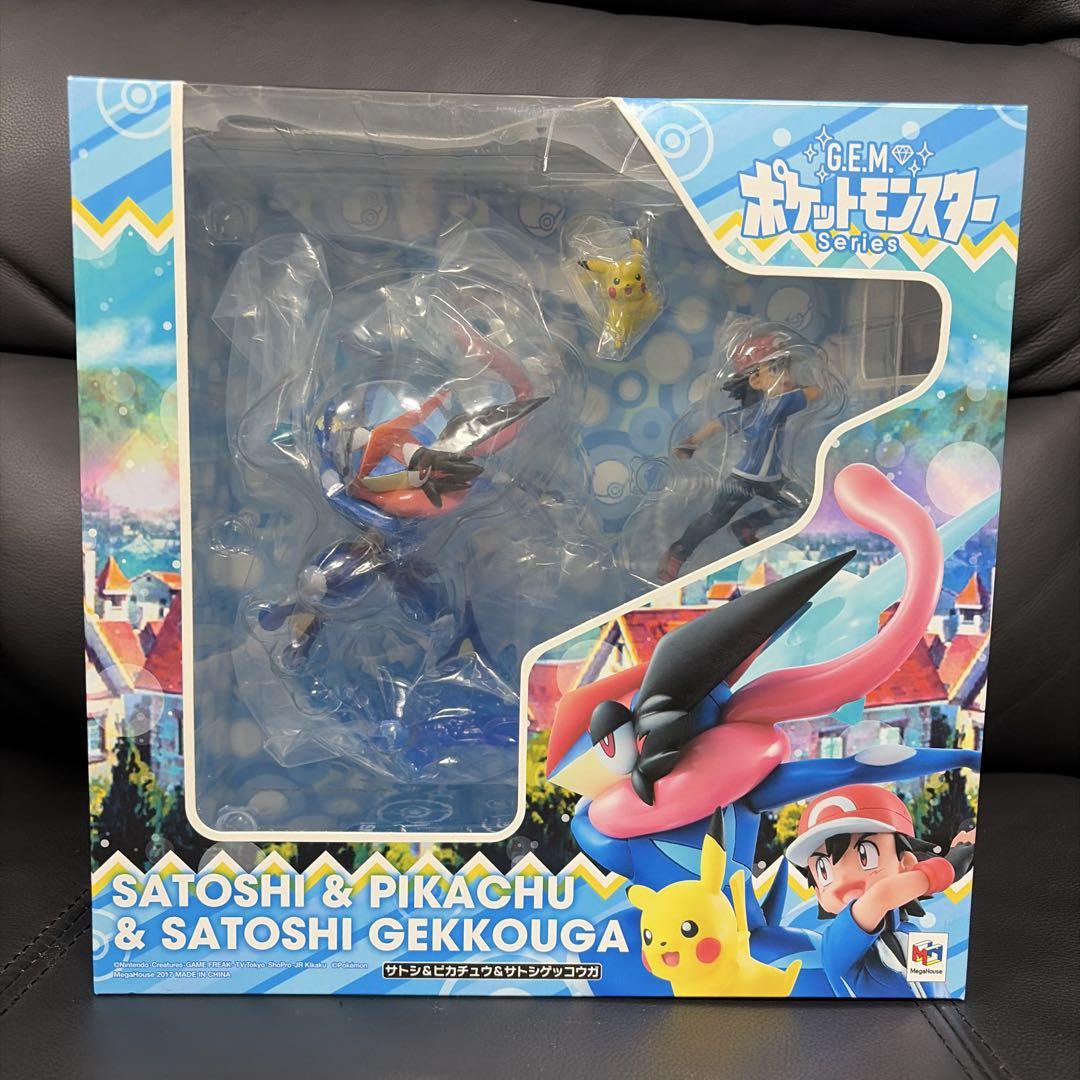 

[USED] G.E.M. Pokemon Satoshi & Pikachu & Satoshi Greninja