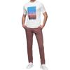 HUGO BOSS T-Shirts Men's White Crew Neck Moderate Straight Fit 50469501-101