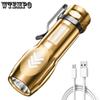 Mini Small Flashlight Multifunctional Strong Light Flashlight Outdoor Portable Flashlight Home USB Rechargeable Flashlight