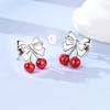 925 Silver Hoops Earrings Starlight Crystal Pearl Bow Sun and Moon Earring With Zirconia Fashion Jewelry for Women Girl