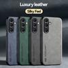 Luxuriöse magnetische Lederhülle für Samsung Galaxy S25 Ultra 5G Weiche stoßfeste Silikon-Coque für Galaxy S 25 Plus S25Ultra Funda