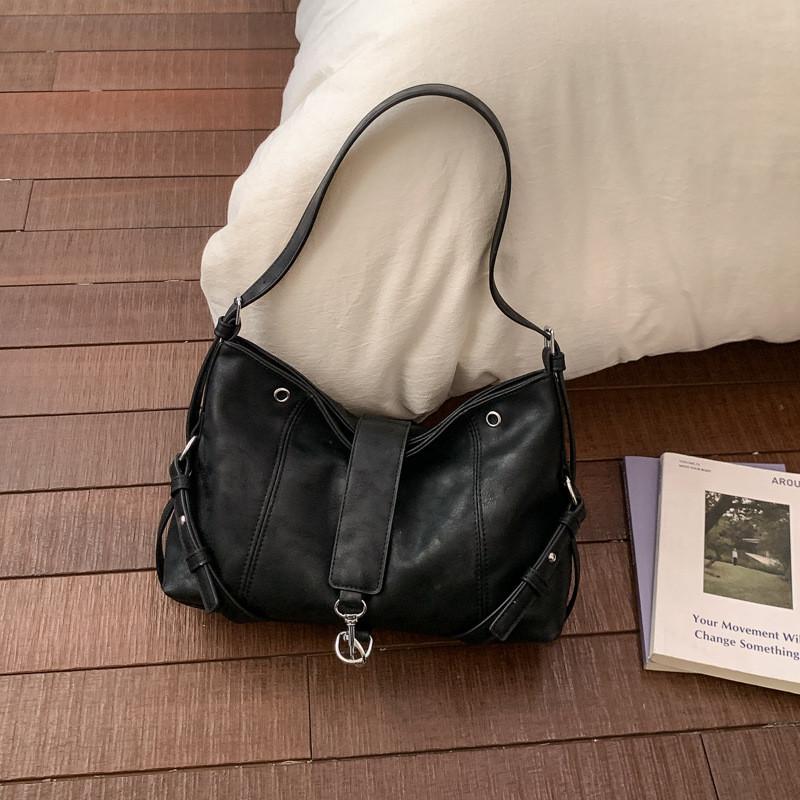 IELGY Ladies Tote Bag Large Capacity Spring Retro Commuter Messenger Bag