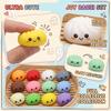 4.53.3cm Baozi Toy Set, Slow Rising Stress Toys for Kids and Adults