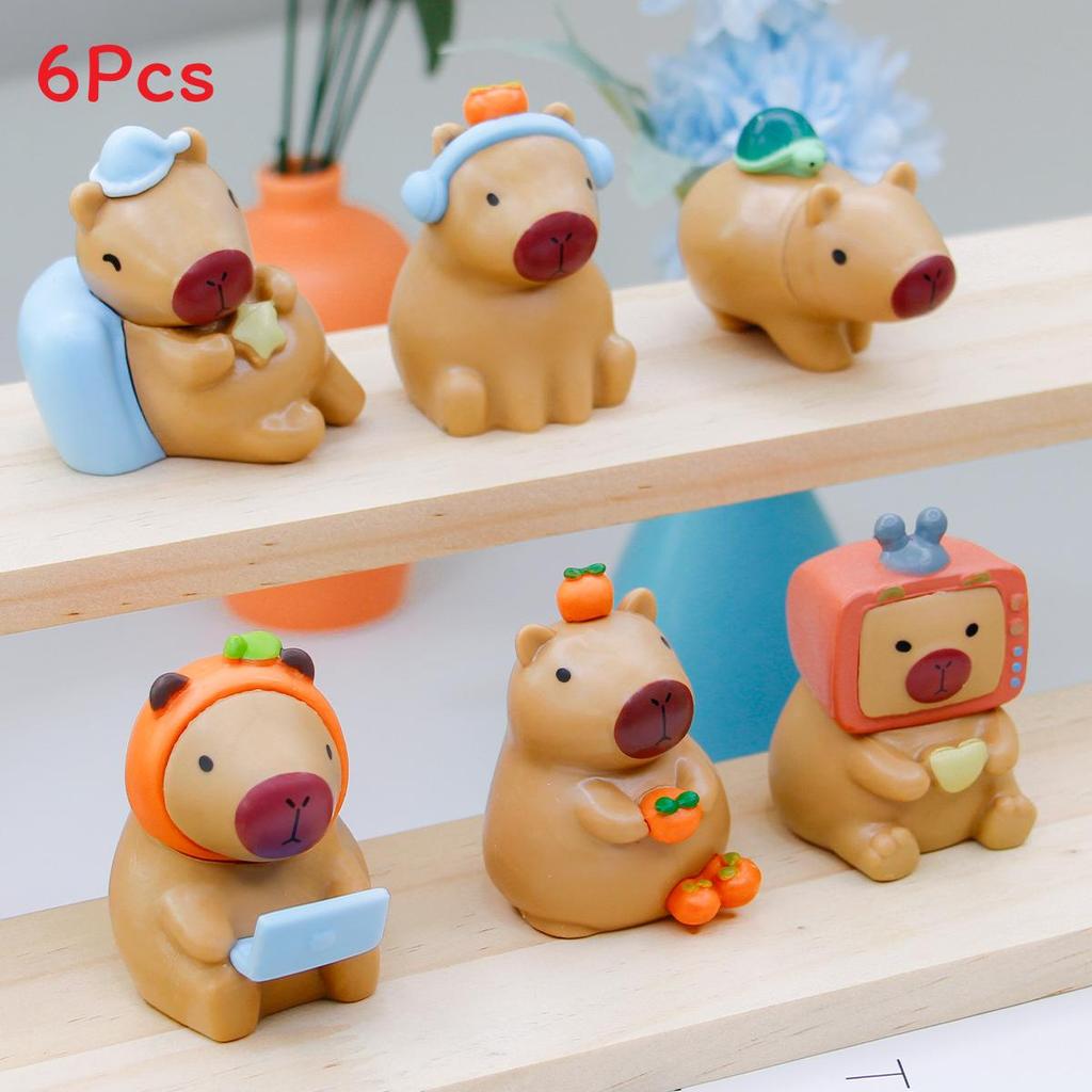 

Capybara Blind Box Collectible Figures Pvc Toys For Anime Fans Style A