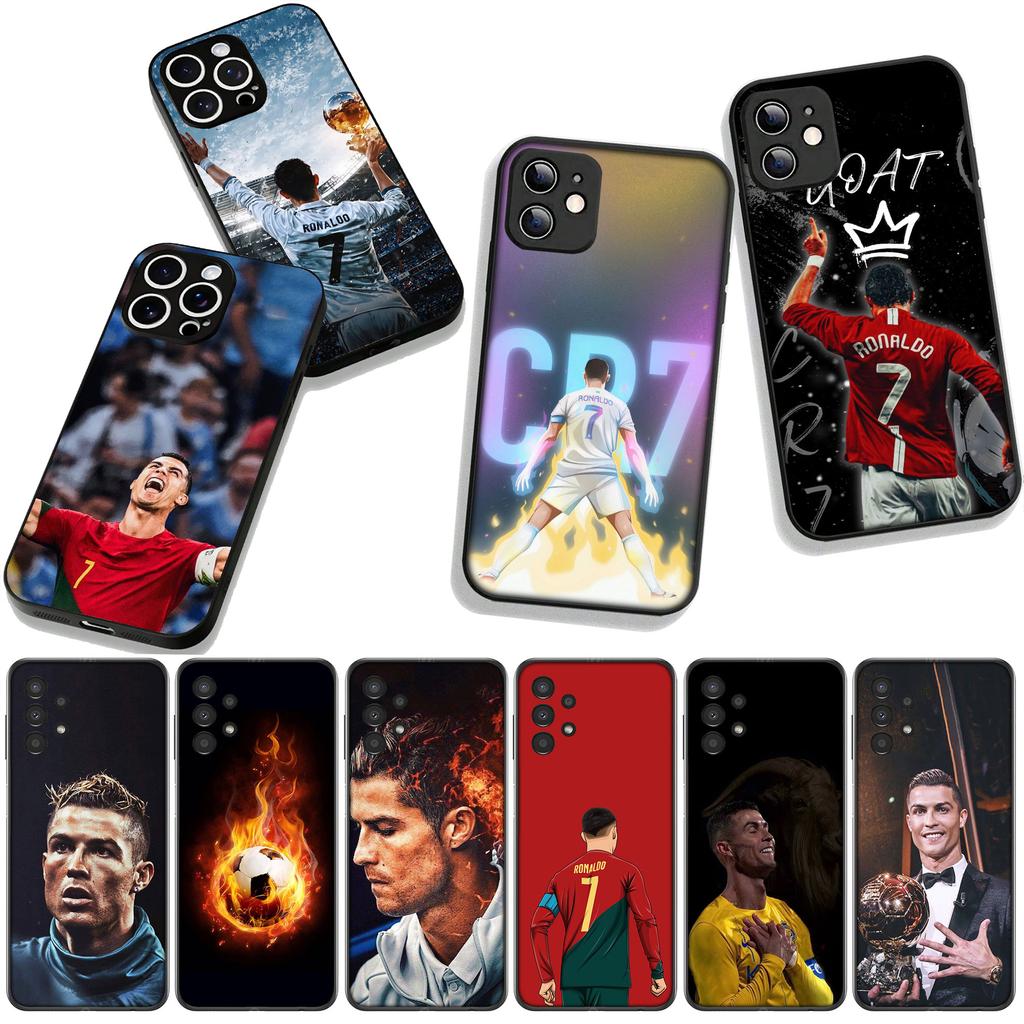 Soccer King CR7S No 7 Football No7 Phone Cover for Xiaomi Redmi Note 11 15 9 10 Pro Plus 8 A5 9A 9T 10A 10C 9C NFC 15C 8T Case