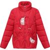 Down cotton-padded clothes women's stand-up collar short fashion embroidered new cotton-padded jackets loose warm thick coats