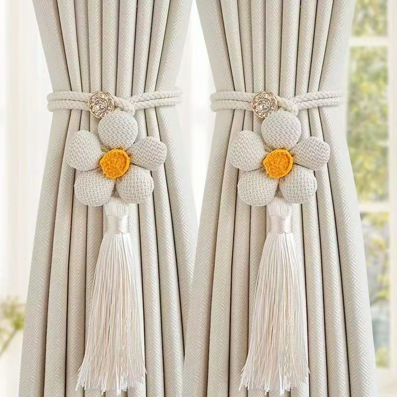Pumpkin String Pendants, Curtain Ties, Gauze Ties, Fabric Cartoon, Adjustable Hemp Ropes, Cute Accents, Modern