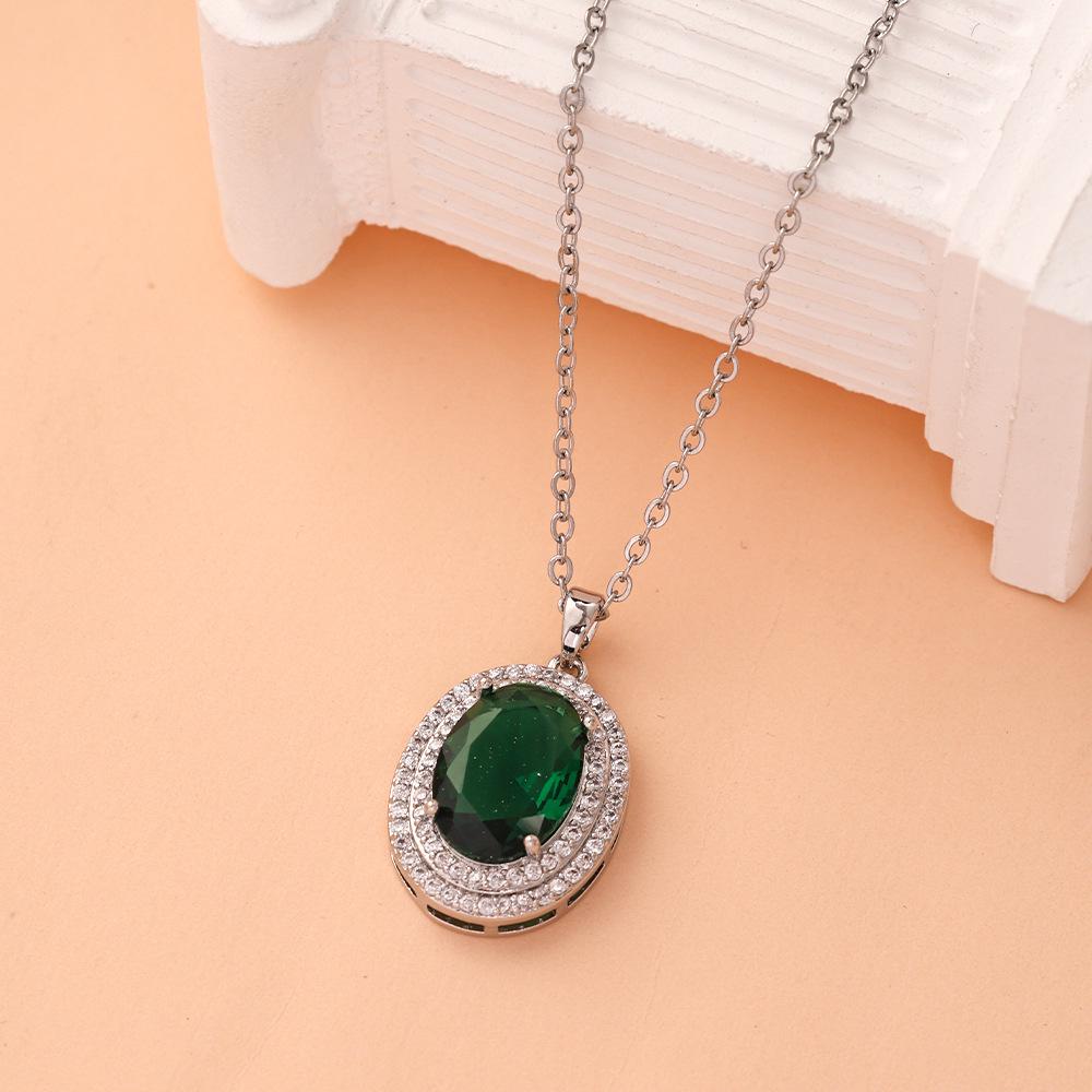 Women's Luxury Titanium Steel Pendant Clavicle & Long Sweater Necklace - Niche Design