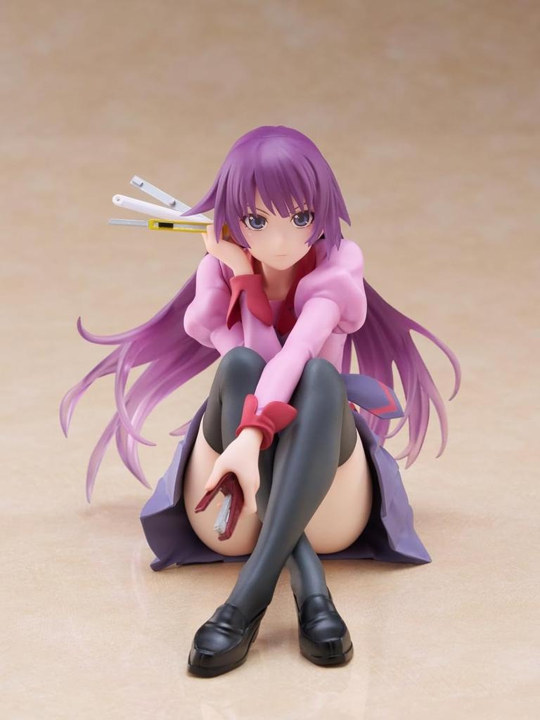 Hitagi Senjougahara Desktop Cute Figure (approx. 13cm)