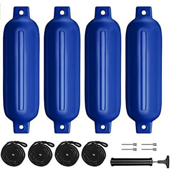Inflatable Marine Yacht Fender Buoy - PVC Anti-Collision Float Pad G0 (11*40) PVC Buoy