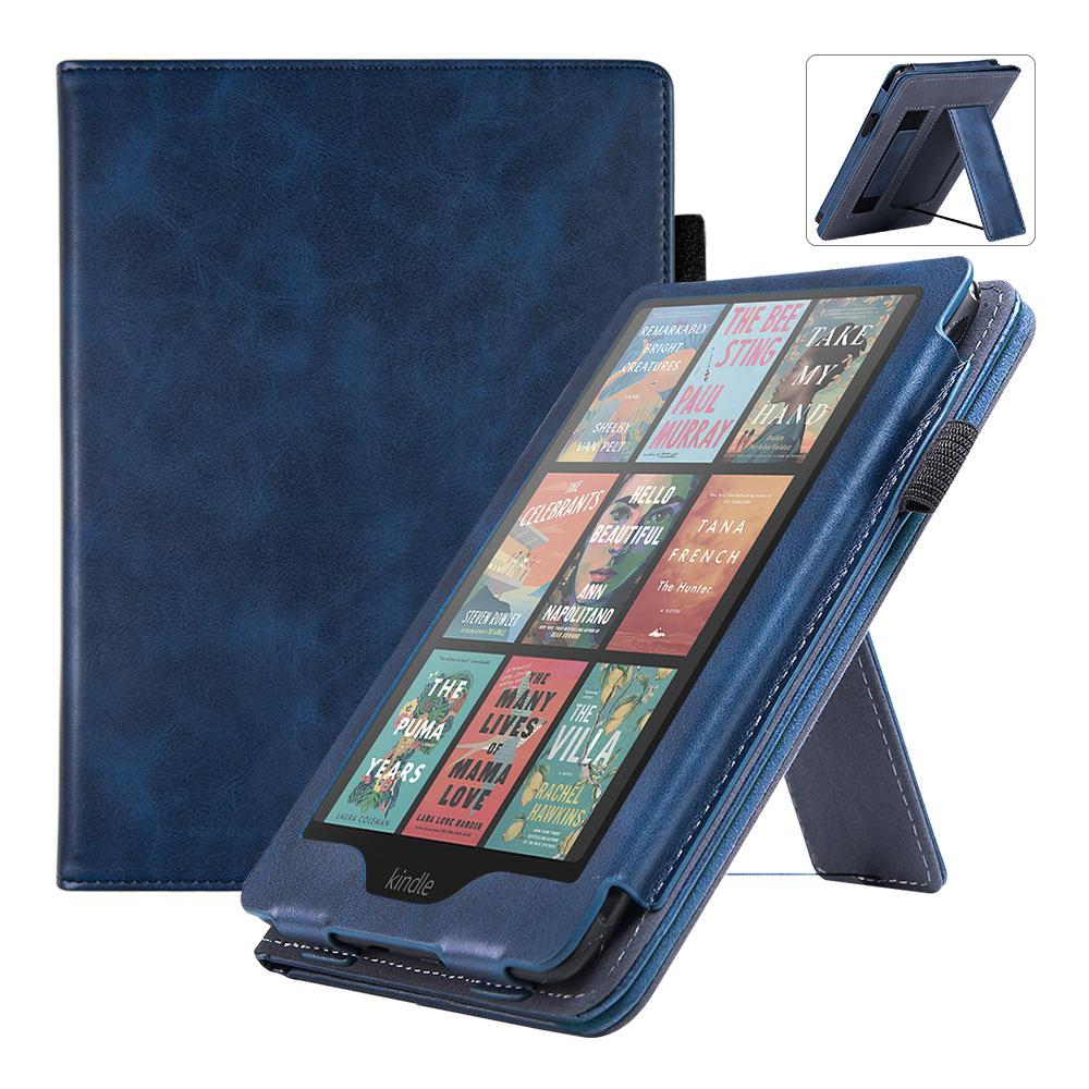 Case for 7-inch Kindle Paperwhite 12th 2024 | Built-in Stand and Wrist Strap