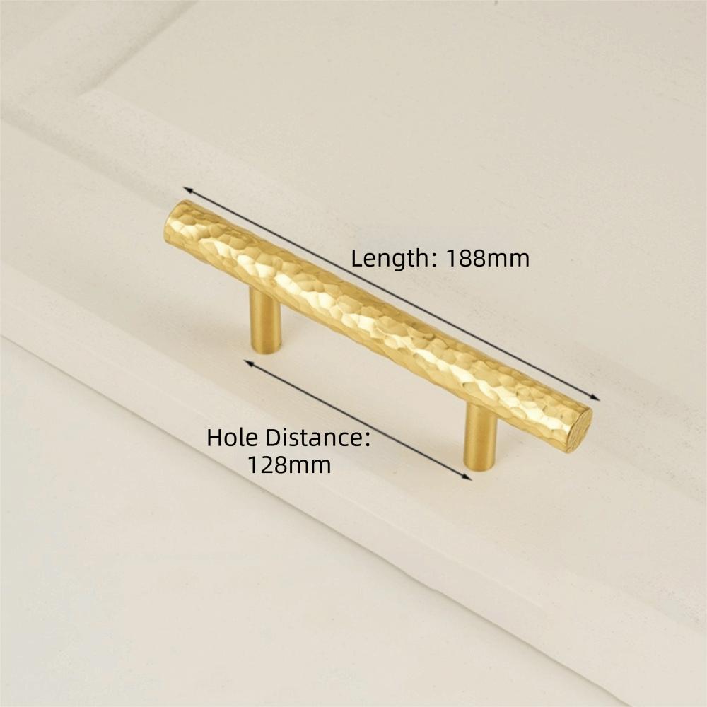 Solid Brass Material Cabinet Handles Long Handle Wardrobe Handles Wardrobe Door