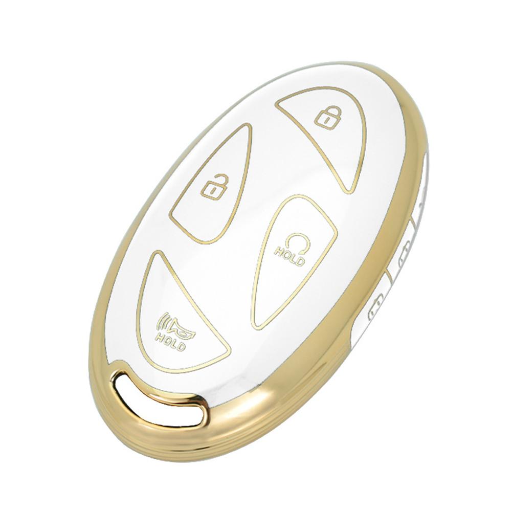 

Чехол для автомобильного ключа, износостойкий, 5/7 кнопок, черный/белый/серый