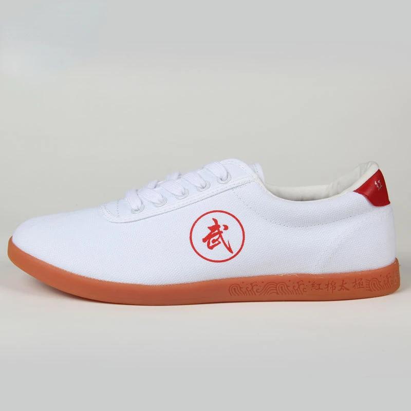 Mode Tai Chi Schuh Sehne Sohle Qualität Kampfsport Schuhe Canvas Weiche Sohle Übung Kung Fu Schuhe Paar Sneaker