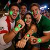 Glow Soccer Tattoos, Waterproof Temporary Freckle Stickers, Football Fan Body Art for Game Day, Night Party Makeup