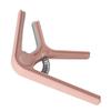 Guitar Capo Clip Clamp with Non Slip Point Universal Great Protection Ukulele Electric Guitar Capo Pink