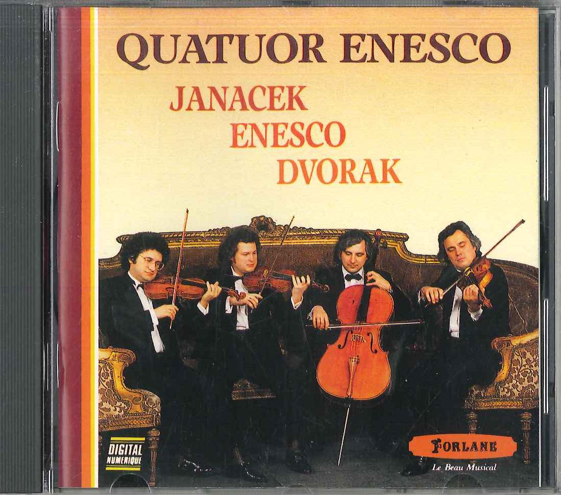 

CD QUATUOR ENESCO - Janacek Enesco Dvorak UCD16538 FORLANE France Classical Used