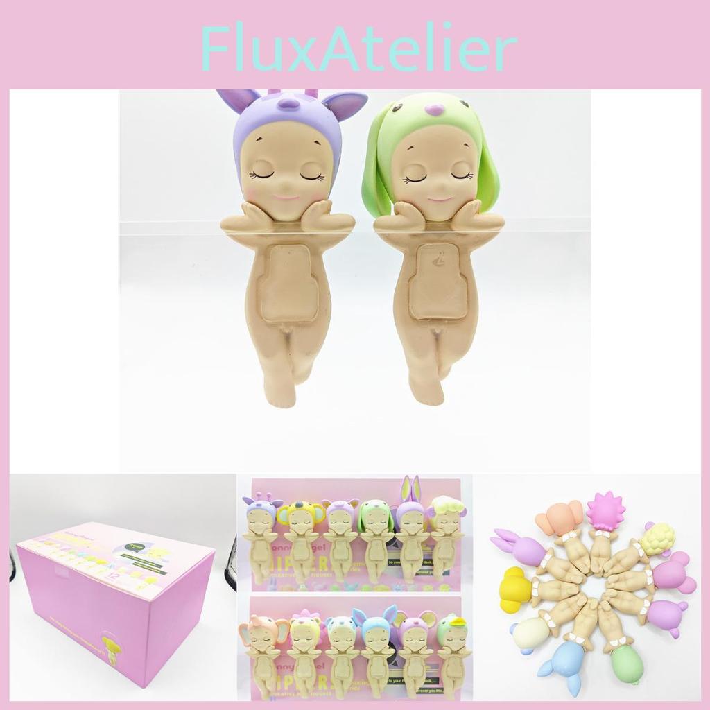 Cute Sleepy Angel Collectible Figure Series Pvc Gift For Car Decor Or Desk Display