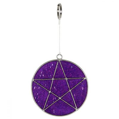 Mystický Pentagram Suncatcher