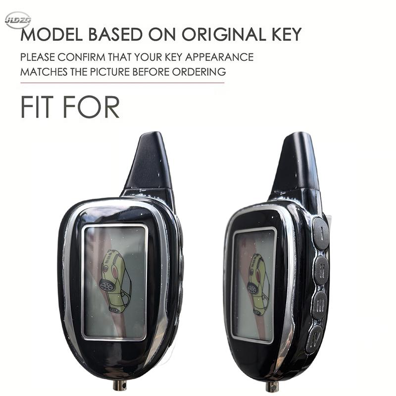 High Quality Silicone Key Cover For Scher-Khan Magicar 7 M12 M11 M9 M8 M7 Russia 2-Way Car Alarm Silica Gel Lcd Remote Case