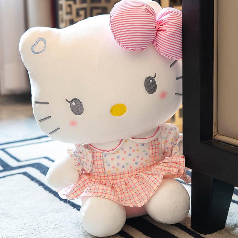 Plush Kawaii Kuromi My Melody Plush Toys Doll Pillow Anime Cartoon Kids Gifts Room Decoration Dolls