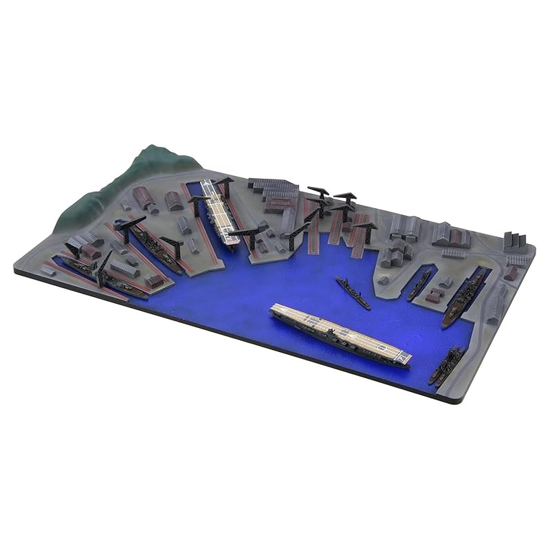 

1/3000 Military port series to collect No.2 Sasebo military port plastic model